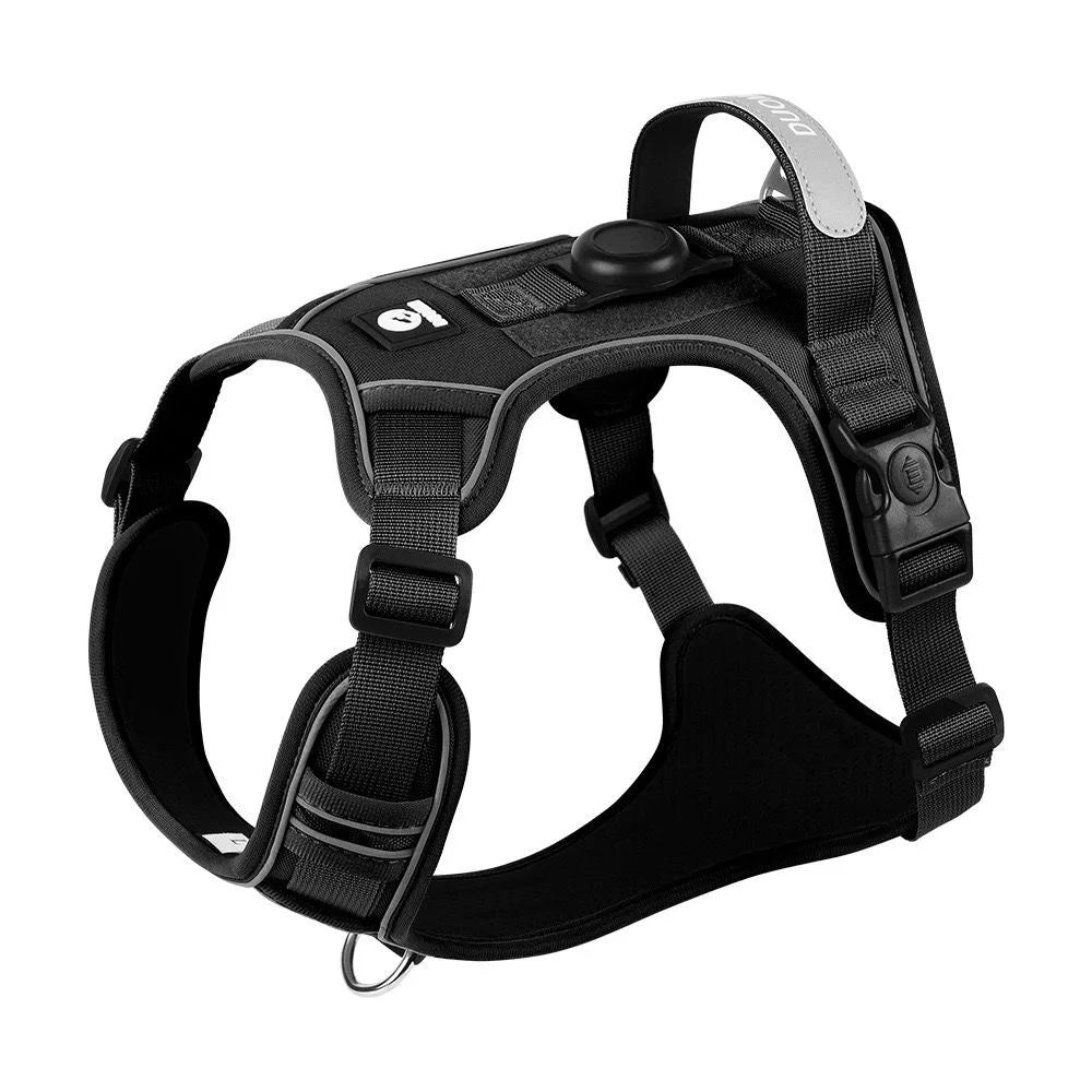 Dog Harness with Airtag Holder