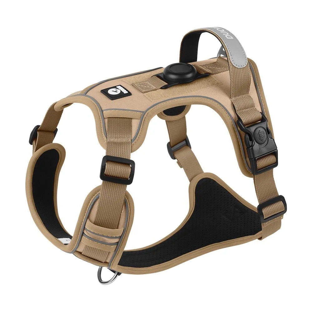 Dog Harness with Airtag Holder